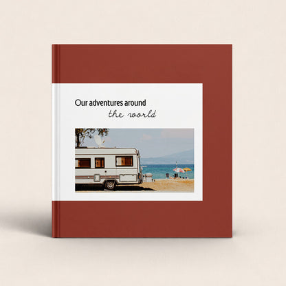 Travel photo album Editorial - design 6