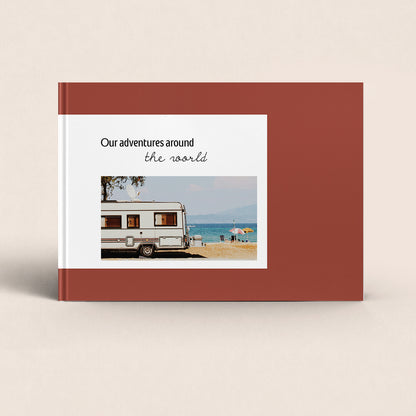 Travel photo album Editorial - design 6